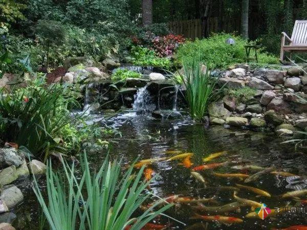 庭院花園設(shè)計怎么少的了水景？